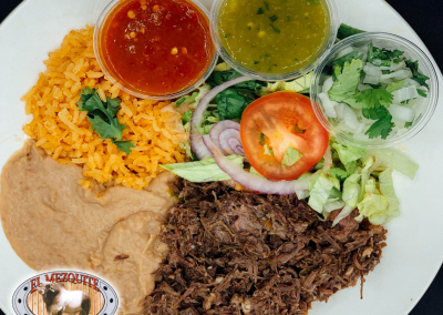 Barbacoa plate