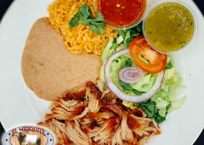 Carnitas plate