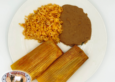 Tamale plate