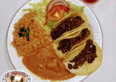 Taco plate