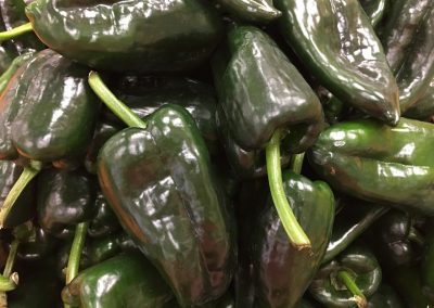 Poblano peppers