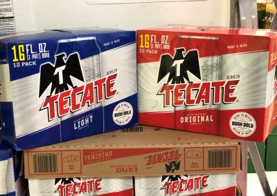 Tecate beer