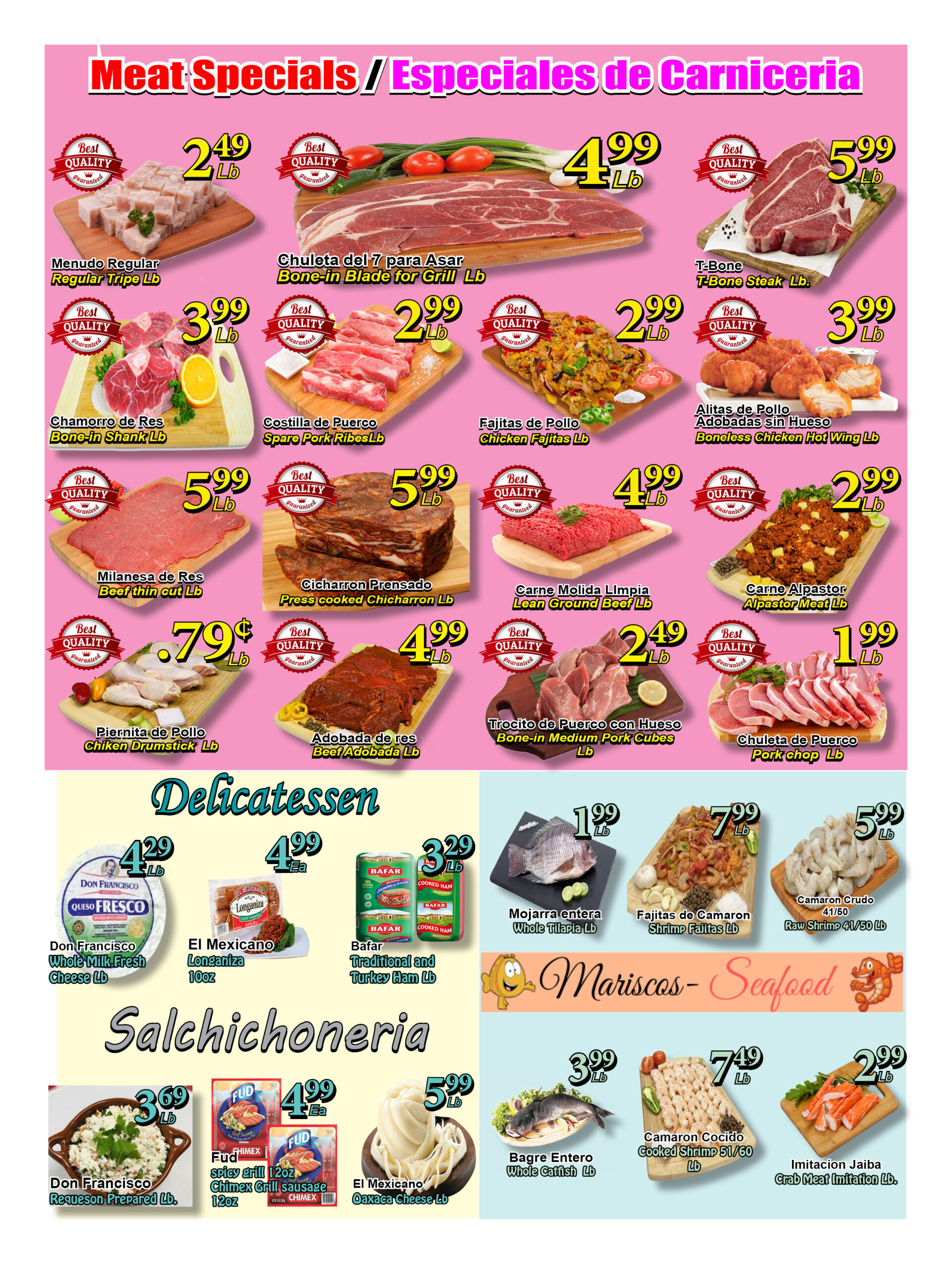 Meat, Deli, Seafood Ad 2023